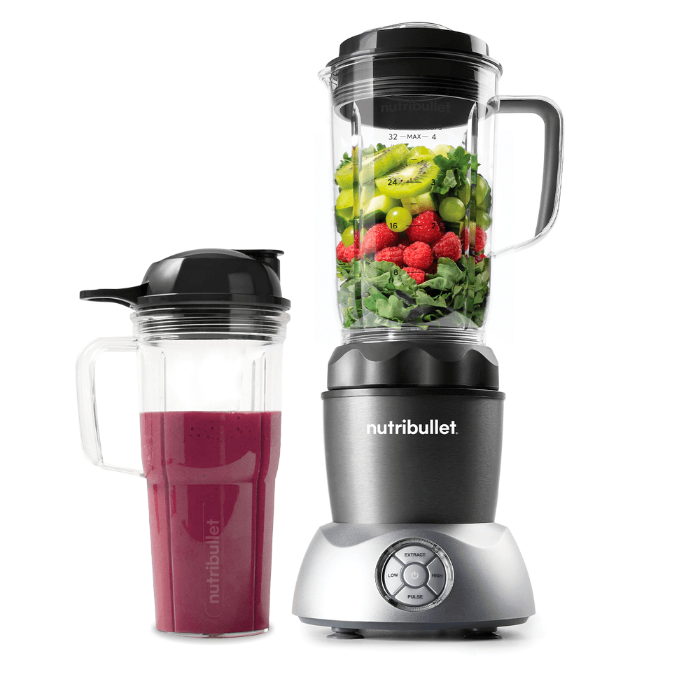 Liquidificador Individual Blender e Extrator Nutribullet 1000W Select Cinza