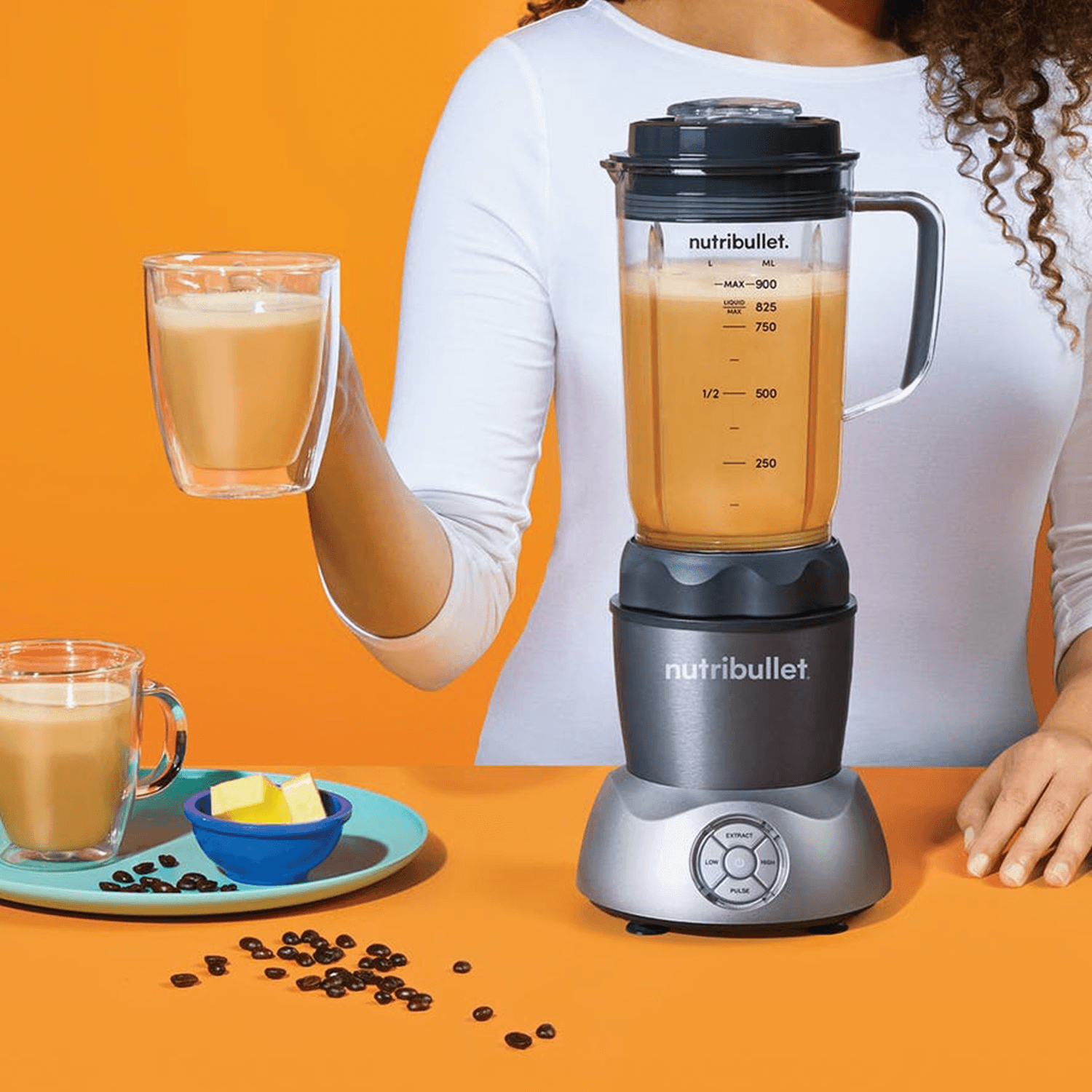 Liquidificador Individual Blender e Extrator Nutribullet 1000W Select Cinza - Imagem 11