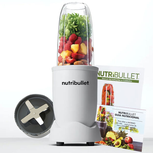 Liquidificador Individual Blender e Extrator Nutribullet 600W Branco - Imagem 3