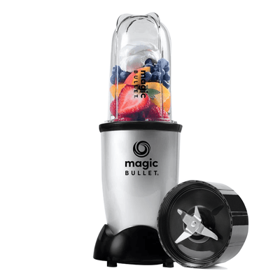 Liquidificador Blender Individual Magic Bullet 200W Cinza - 3 Itens (OUTLET) - 220V