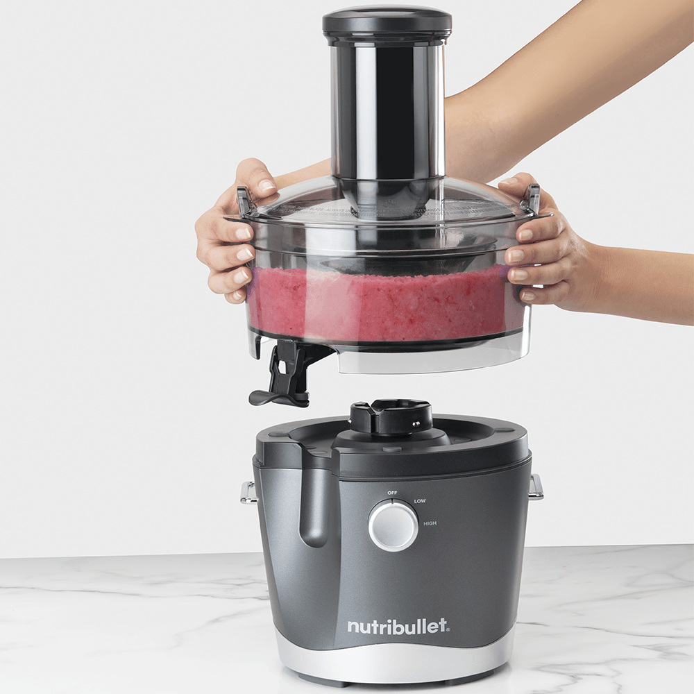 Centrífuga de Alimentos Juicer Nutribullet 800W Super Extrator de Sucos Potente - Imagem 6