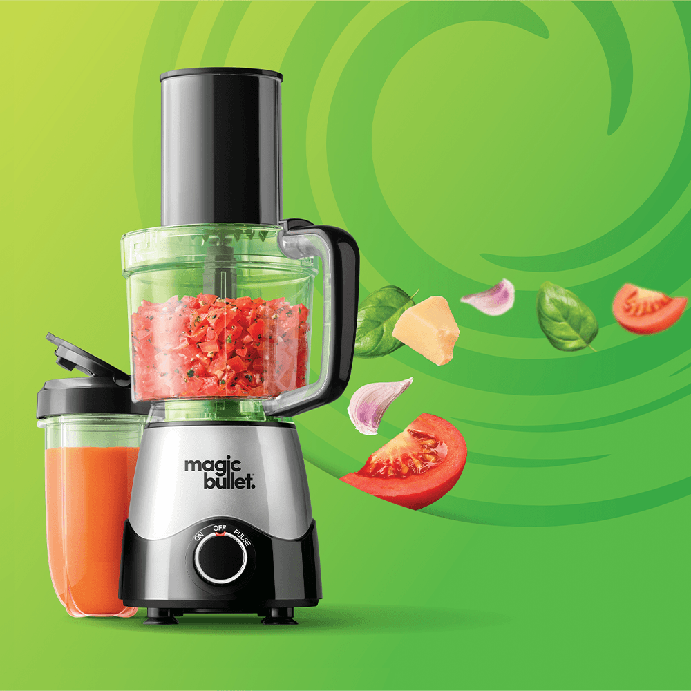 Multiprocessador de Alimentos Compacto e Extrator de Nutrientes Nutribullet 2 em 1 - Imagem 2