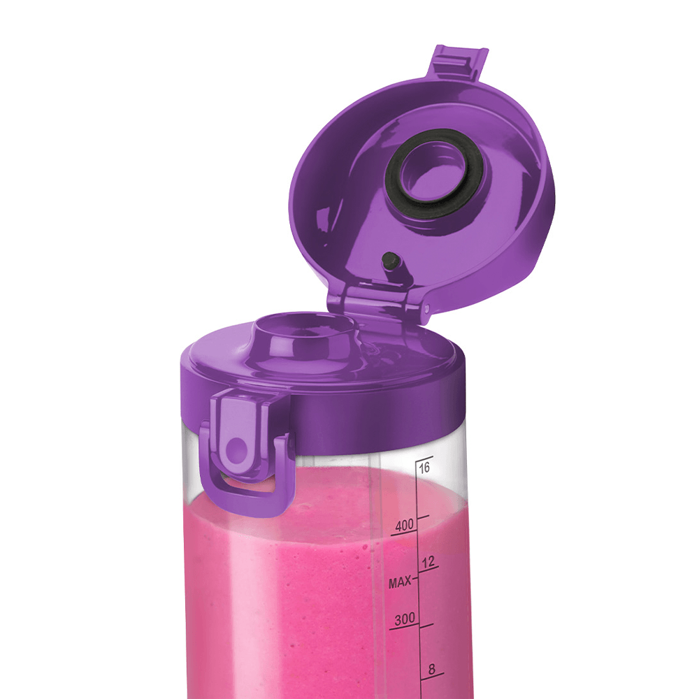 Liquidificador Blender Portátil Nutribullet Recarregável Bivolt Roxo - Imagem 6