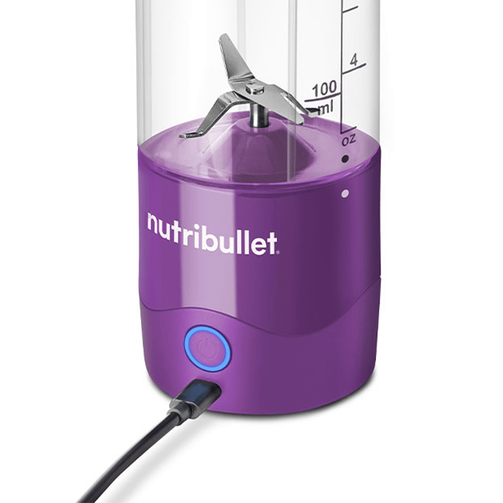 Liquidificador Blender Portátil Nutribullet Recarregável Bivolt Roxo - Imagem 7