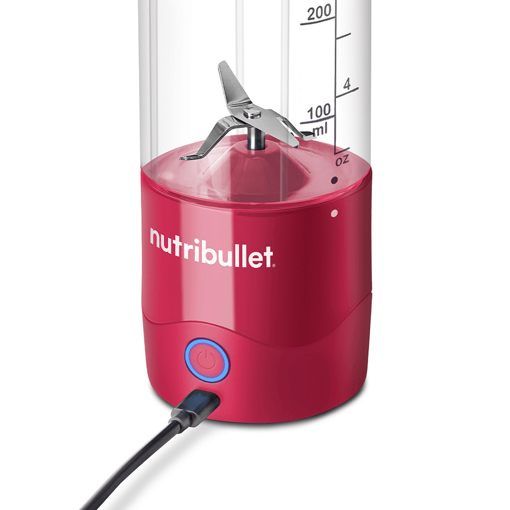 Liquidificador Blender Portátil Nutribullet Recarregável Bivolt Magenta - Imagem 5