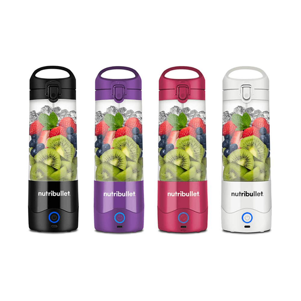 Liquidificador Blender Portátil Nutribullet Recarregável Bivolt Magenta - Imagem 2