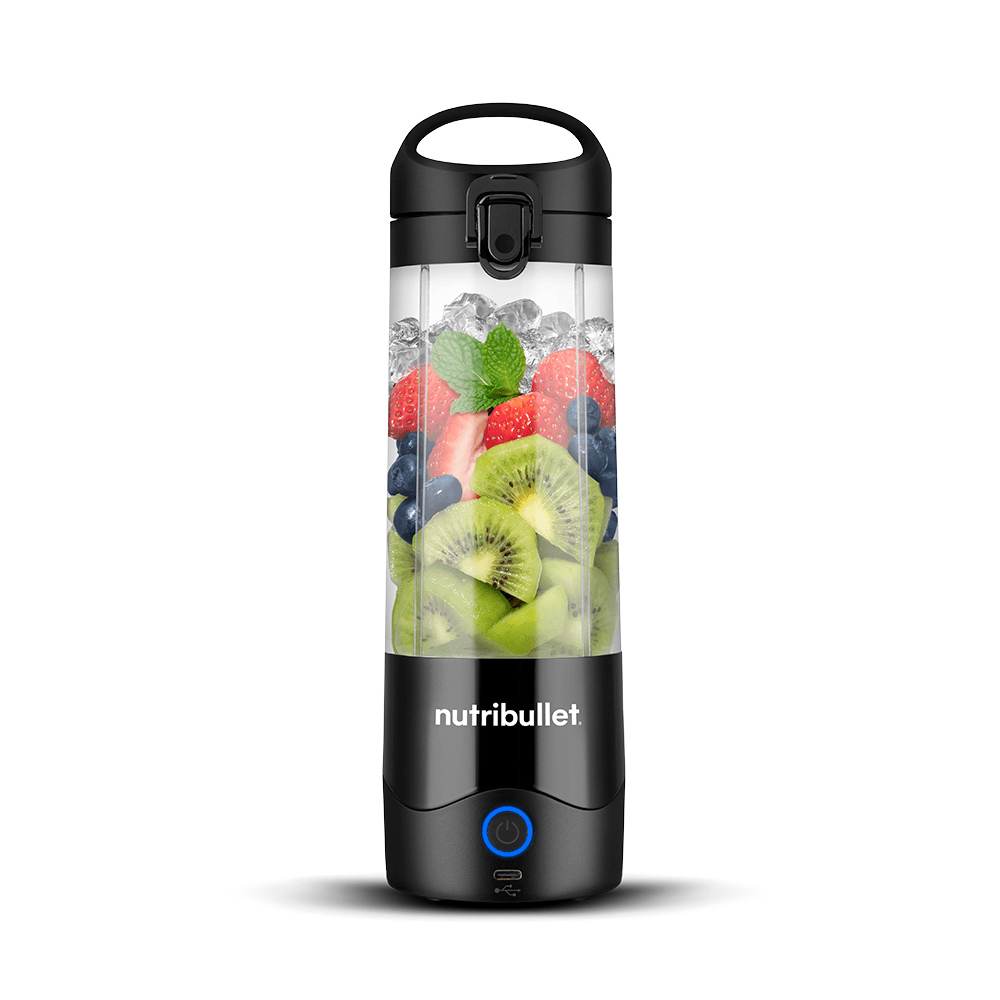 Liquidificador Blender Portátil Nutribullet Recarregável Bivolt Preto (Pré-Venda)