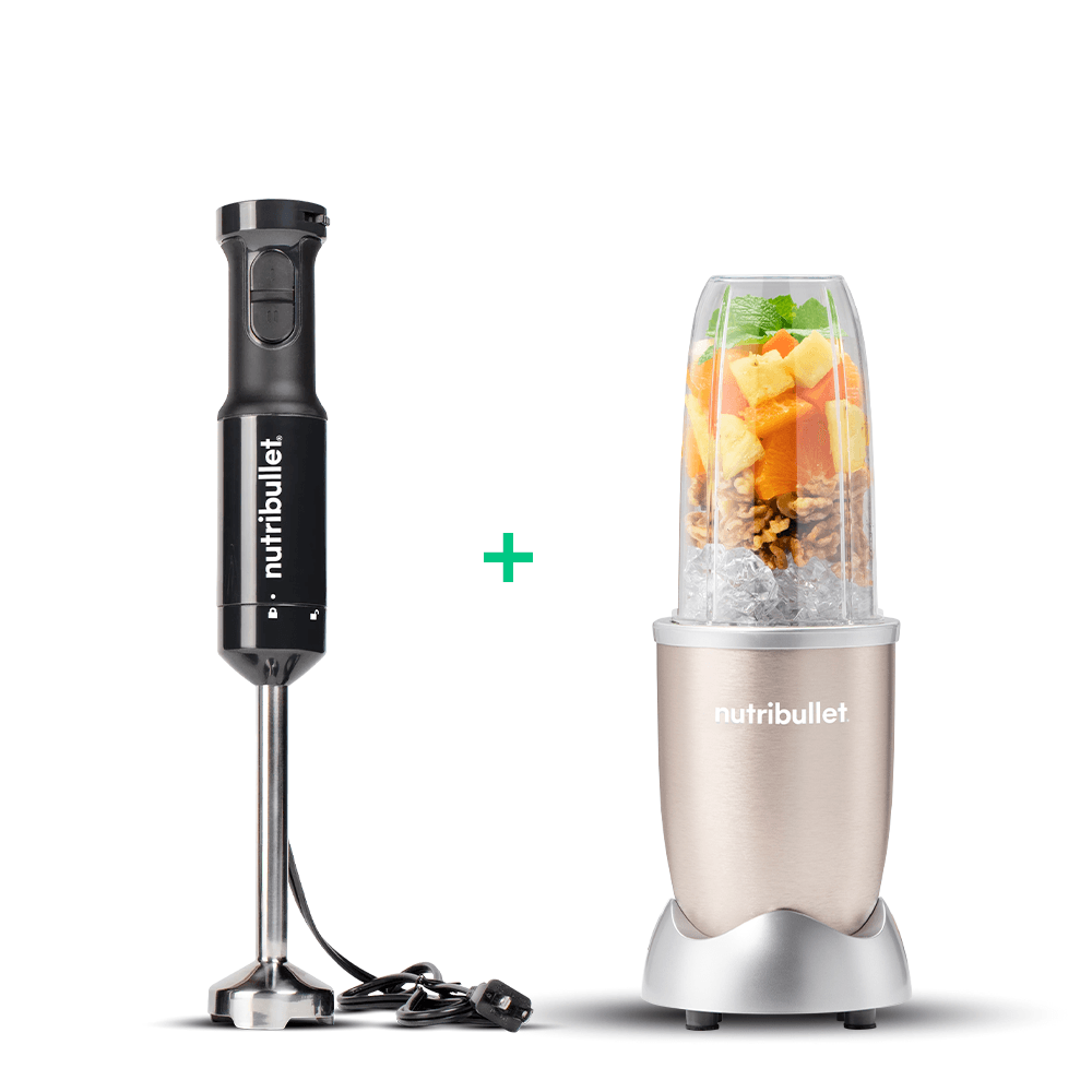 Combo Mixer de Mão Imersion Blender (220v) e Extrator de Nutrientes 900W 5 em 1 (220v)
