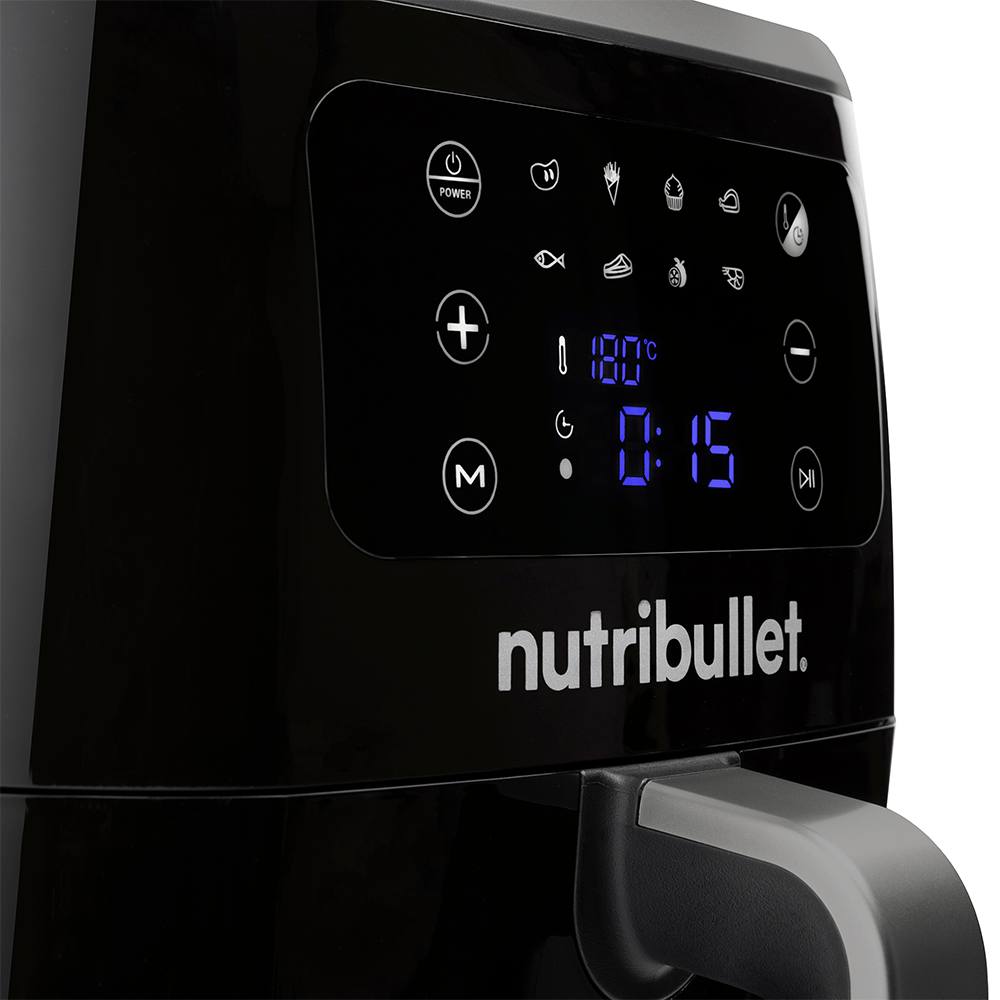 Fritadeira sem óleo Airfryer Digital Nutribullet 7L XXL 1700W com Tecnologia 360° Ultra - Imagem 4